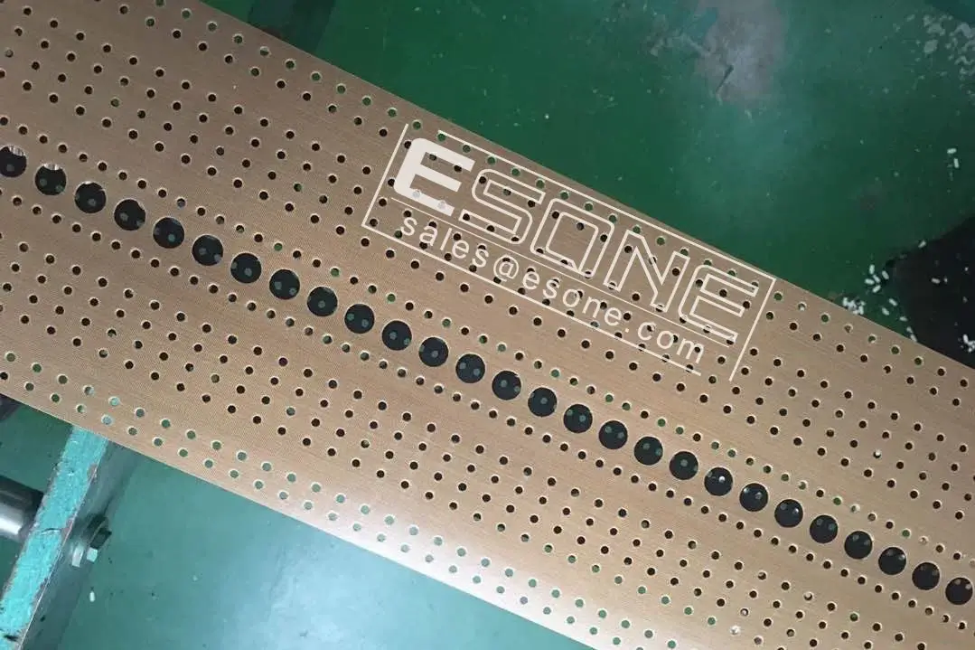 PTFE tabber and stringer belt